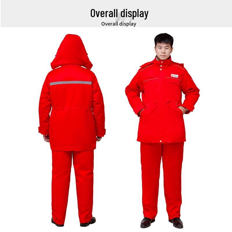 China Erdöl Arbeitskleidung: Herren- & Damen-Frühlings-/Herbst-Antistatik-Baumwolljacke für Tankstellenmitarbeiter