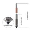 0.4mm Bimetal Nozzle Quick Removal Ceramic Insulation Integration Enhances Precisions and Durability For QIDI Plus4