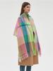 New Women Rainbow Plaid Scarf Headscarf Winter Lady Preppy Warm Tassel Scarves Pashmina Mujer Wrap Shawls Foulard Bufanda