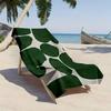 Abstract art irregular graphic patterns polyester microfiber beach towel is highly absorbent, suitable swimming beach outings