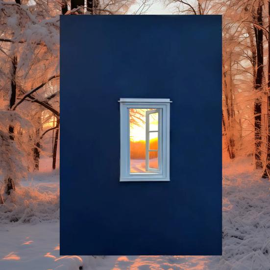 1/3 Peças Moldura de Janela Adereços de Fotografia Portátil Artístico Destaque Paisagens Temas Viagem ao Ar Livre Moldura de Visão de Janela Fotos