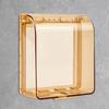 86 Type Self-Adhesive Switch Protective Cover Wall-mounted Socket Waterproof Box Bathroom Electric Plug Cover Splash-Proof Box