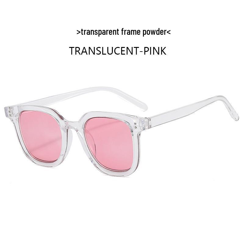 Dámské sluneční brýle s velkým rámem ve stylu korejských influencerů