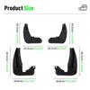 4PCS Splash Guards Mudguards Compatible with Renault Koleos 1 2008 2009 2010 2011 2012 2013 2014 2015 2016