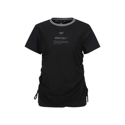 ANEW GOLF Women Sm Layered Round Short T-Shirt_Bk