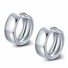S925 Sterling Silver Round Earring Clasps - Geometric Small, K-Gold Plated, Light Luxury, Japanese-Korean Style Fashionable Women's Earrings