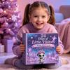 Holiday Countdown Ornament Box 2026 Spirit Advent Calendar, 24-Day Mini Figure Set, Elf Alien Festive Home Decor Ornaments Fairy Christmas Collection,