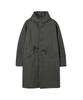 Akecii Dusty Washed Fishtail Parka_Khaki