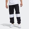adidas Originals Asymm Track Vintage Splice Loose Athletic Pants Men Bottoms Black ED6244