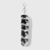 Fox Tail Keychain Irregular Car Keychain Bag Pendant Tail Animal Style Leopard Colored Keychain Cute Plush Keychain For Women