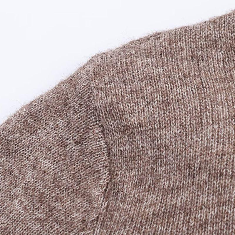 Kaslead New Women Clothes Western Style Versitile Fashion Contrast Color Knitted Outerwear 2142198 706