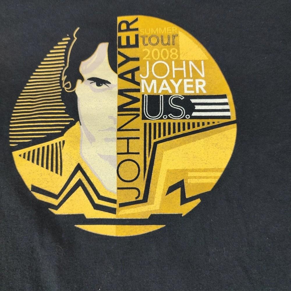 

Рубашка Джона Майера Мужская Хлопковая Рубашка Полный размер S-5XL Унисекс редкая BL1699 Унисекс Футболка XXL