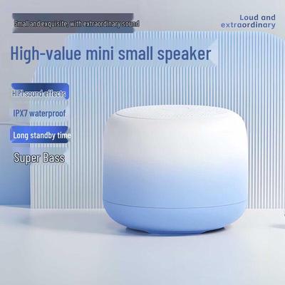 Compact Gradient Wireless Bluetooth Speaker with Large Volume