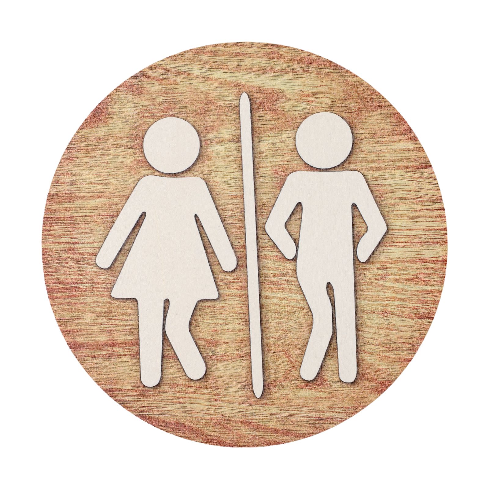

Creative Bathroom Sign Bathroom Wooden Sign Bathroom Decor Housewarming Present Versatile Size Artistic Appearance For Bathroom золотой
