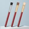 2Pcs Watch Maintenance Brushes Professional Grades Wood Handle 3 Bristle Types For Delicate Mechanisms