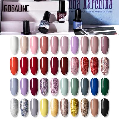 Trblietavý gél lak na nechty Dlhotrvajúci Farebný Lak na nechty Soak Off Lak Gél lak UV LED Manikúra Nail Art Gél na nechty