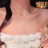 Elegant Pearl Necklace: Trendy, High-End Titanium Steel Clavicle Chain for Women
