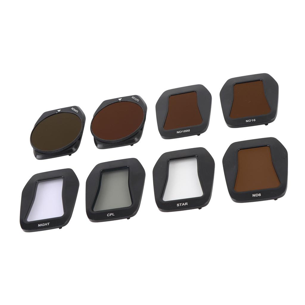 8 In 1 Filter Set for Air 3S Drone CPL ND Star Night Filter ND8 ND16 ND32PL ND64PL ND1000 Filter HD