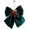 Holiday Tree Decorations Christmas Bow Ornament Christmas Decoration Charming Festive Bow Design Charming Holiday Appeal