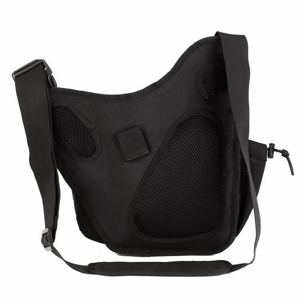[PHOENIX IKKI] Large Capacity DSLR Camera Bag, 8 Colors, Camouflage, Waterproof, Shockproof, Outdoor One-Shoulder Bag, Multifunctional Camera Case, Bl