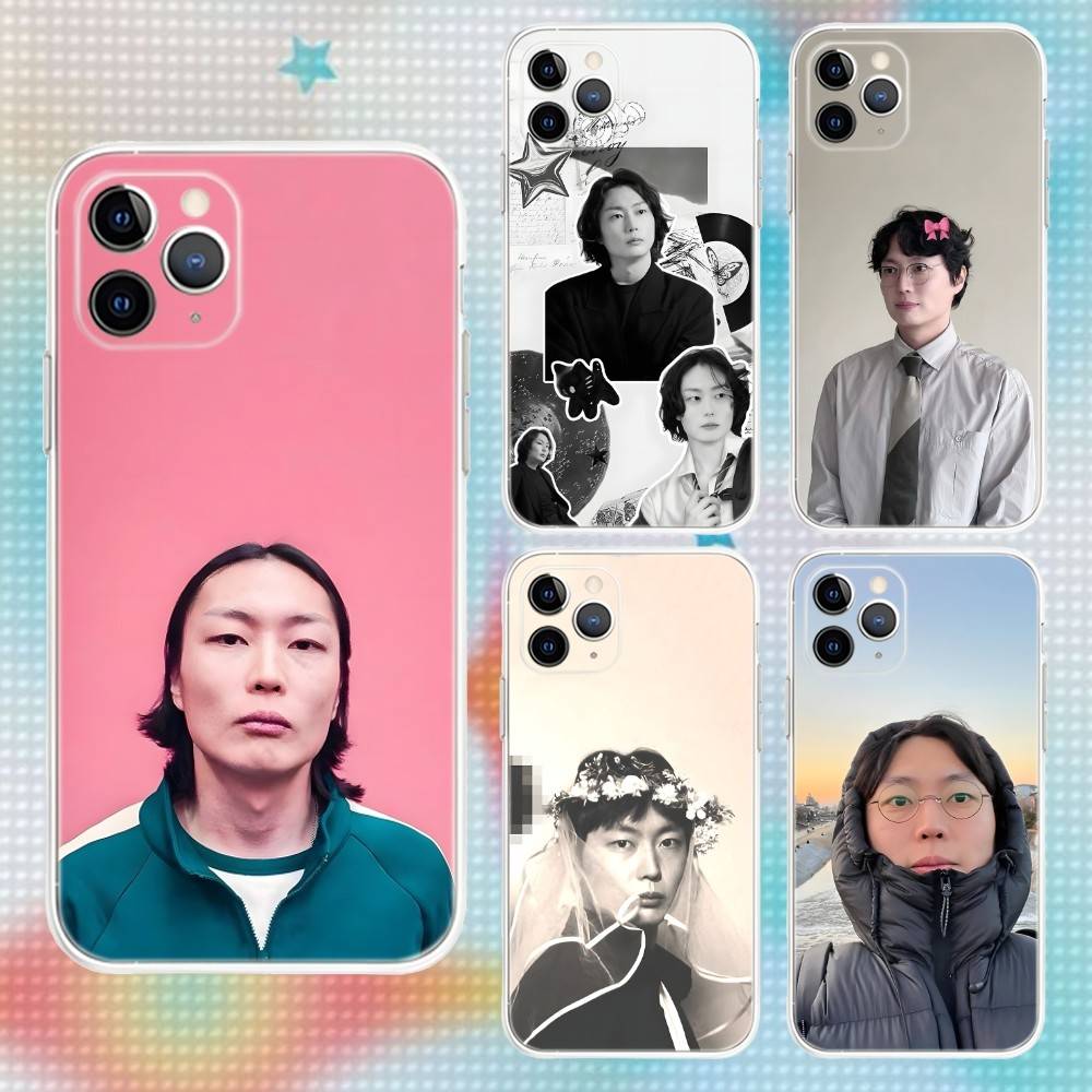 Roh J-Jae W-Won Transparent Clear Soft Phone Case For iPhone 17,16,15,14,13,12,11,Air,X,XR,Pro,Max,Plus Cover