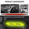 Car Door Sticker Safety Warning Reflector Sticker Reflective Strip Auto Exterior Accessories For Toyota Yaris Corolla Rav4 CHR