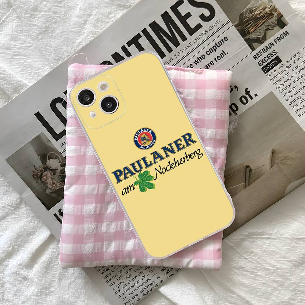 

German Beer P-Paulaner For IPhone 17 16 16e 15 14 13 12 11 Pro Max Mini Plus Phone Case iPhone 16 pro