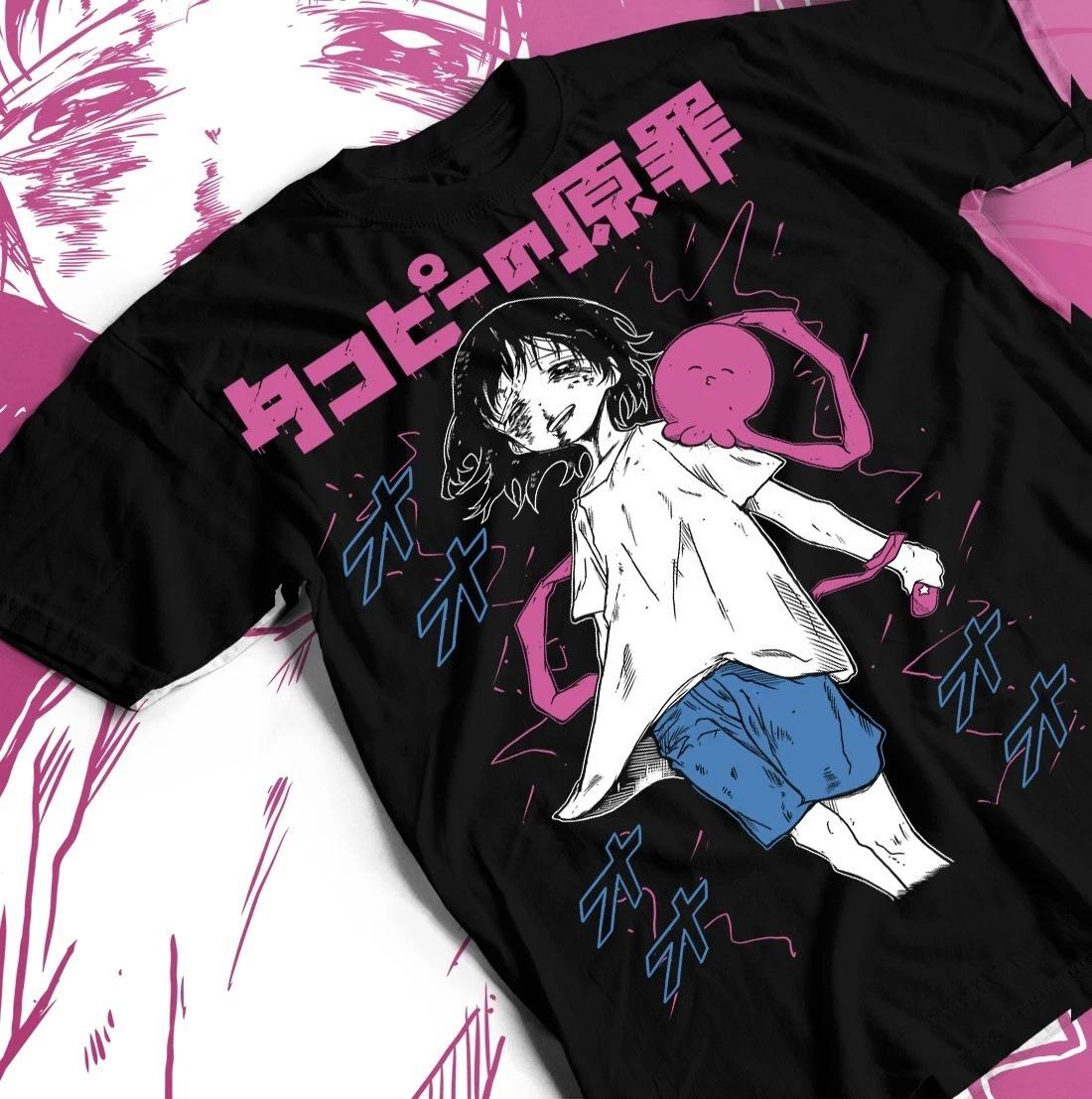 Смешная футболка с аниме-девушкой, Унисекс футболка, Футболка Takopi s Sin Shizuka Kuze S
