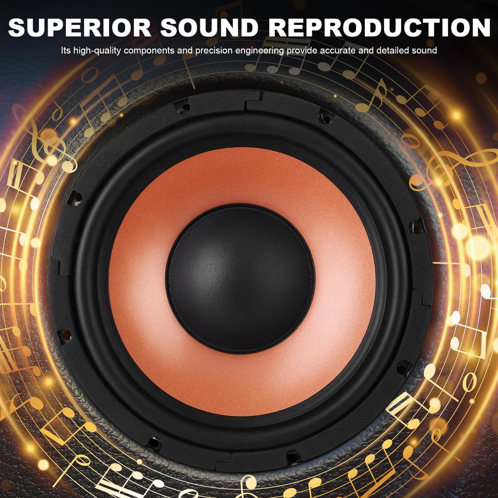 10 Inch Bass Loudspeaker Woofer Speaker for Car Audio/Home Theaters 35 Core Wide Frequency Response Car Audio Stereo Speaker