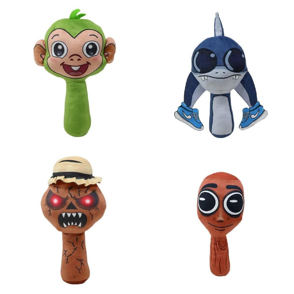 Tung Tung Sprunki Tungsahur Game Shark Plysj Dyr Leketøy Utstoppet Dukke Barn Gave