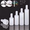 25Pcs White Nylon Single Head Fastener Durables  Multi-Purpose Hardware Accessories