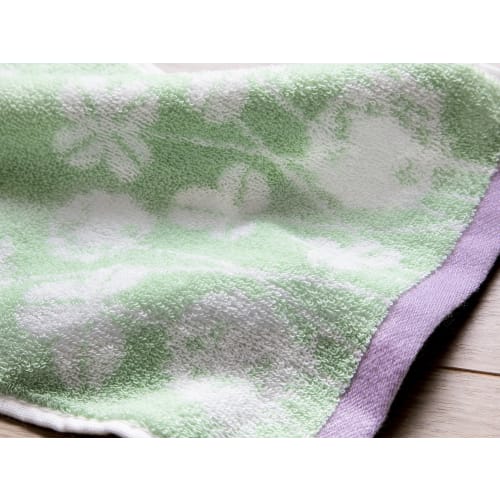Kosugizen Slim Face Towels, Compact Hand Towels, Flower Pattern, 4 Colors, 1 of Each, 20 X 60 Cm, Slim and Short, Convenient Size, Set of 4 (SV-1610-4