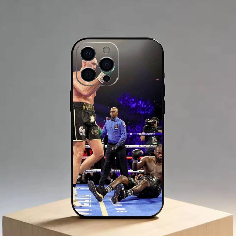 

Tyson Fury Phone Case For iPhone 17, 16,15,14,13,12,11 Plus,Pro Max, Others Soft Black Cover iPhone15