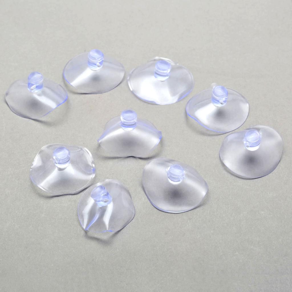 10Pcs Clear Strong Vacuum Suckers Hook Hanger Sucker Suction Cups For Window Kitchen Bathroom Doll Toy Fridge 28/30/35/40mm