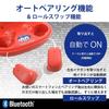 OHM Electric AudioComm True Wireless Earphones Bluetooth Earphones with Smartphone Role Swap Red OHM In-Ear Controls, Calling, Auto-Pairing, Function,