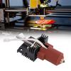 Extruder Hot End Kit Ersatz für Creality K1 K1 Max K1C 3D-Drucker Ganzmetall Integriertes Design Upgrade Keramikheizung