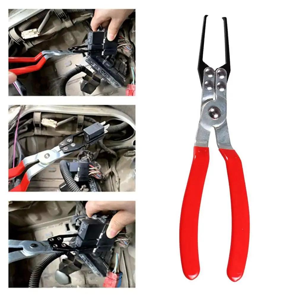 Car Relay Disassembly Clamp Fuse Puller Automobile Remover Pliers Clip Hand Tool Suitable Car Repair Tool Removal Tool