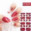 Three-dimensional Waterproof No-bake Nail Polish Film Full Sticker Spring and Summer Nail Film Paper Nail Film Paper