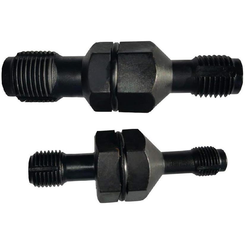 

Spark Plug Thread Chaser Tool M10 x 1.0/M12 x 1.25 M14 x 1.5/M18 x 1.5, Spark Plug Tap Rethread Kit