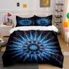 Abstract Art Triptych Decoration Soft Comfortable Duvet Cover Bedding Set Included 1*Duvet Cover & 2*Pillowcases, Gift
