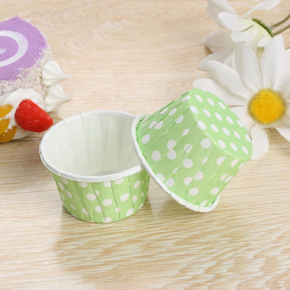 100PCS Colorful Bakeware Grease-proof Pan Case Paper Baking Wrapper Cupcake Liner Muffin Cup