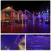 Twinkling LED Fishing Net Star Lights: Waterproof Outdoor Fairy Lights for Lawn and Square Decoration