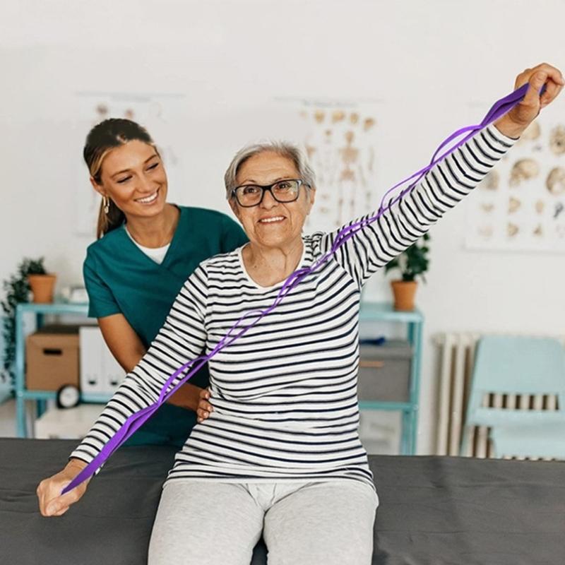 Not-Elastic Exercise Strap for Pilate, Dance Stretching Strap Yoga Strap with Loop Stretch Strap for Physical Therapy