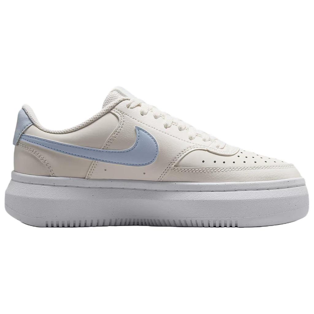 Nike Court Vision Alta Low-Top Tennisschuhe Damen Beige Blau DZ5394-106