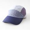 Korean Color Block Plaid Bubble Grid Baseball Cap Quick Dry Unisex Couple Hat Minimalist Casual Summer Sun Cap