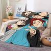 Anime Her Blue Sky Blanket Soft and Skin Friendly For Couch Bed Napping Bedspread All Seasons Comforter