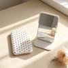 Foldable Cosmetic Mirror Mini Pocket Mirror Portable PortbaleVanity Mirror  Desktop Use