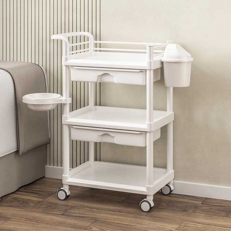 Multi-Layer Salon Cart for Beauty, Nail, Hair, Eyelash Tools Organization