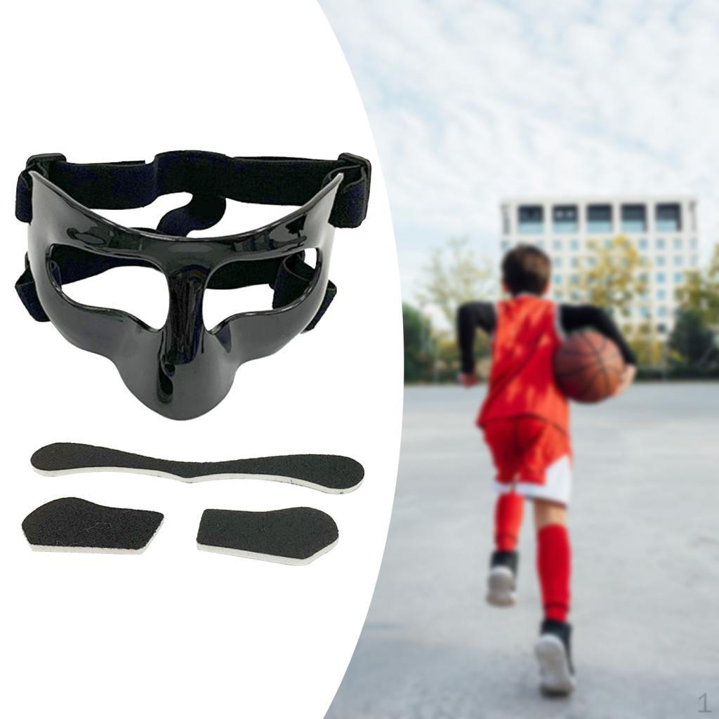 

Баскетбольное лицо для защиты носа Black Clear Sticker