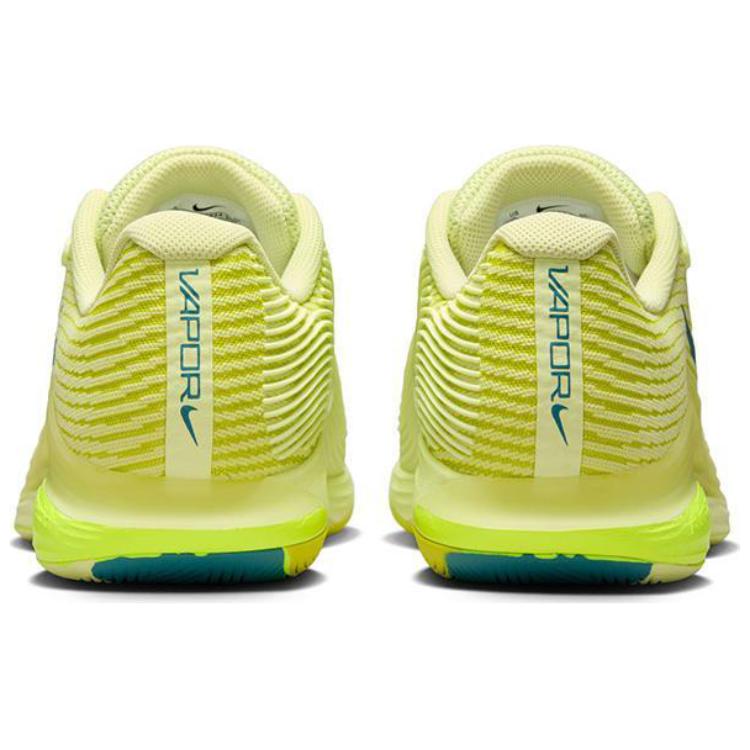 NikeCourt Air Zoom Vapor 12 Premium HC High Voltage Women Sneakers Yellow Luminous-Green White HF7834-300
